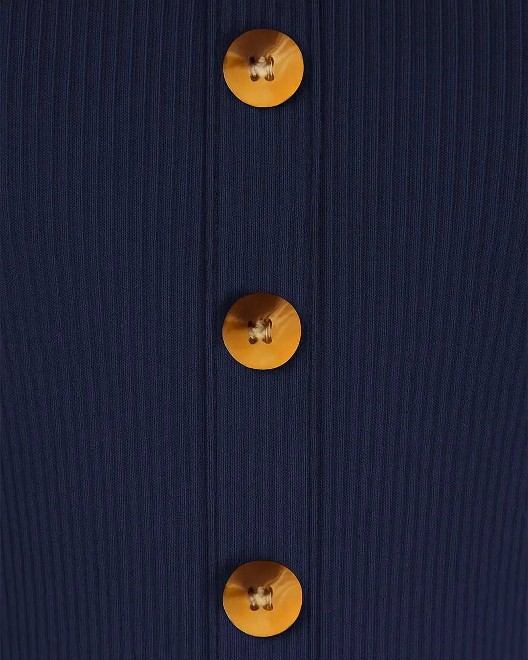 Buttoned Ribbed Co-Ord Set