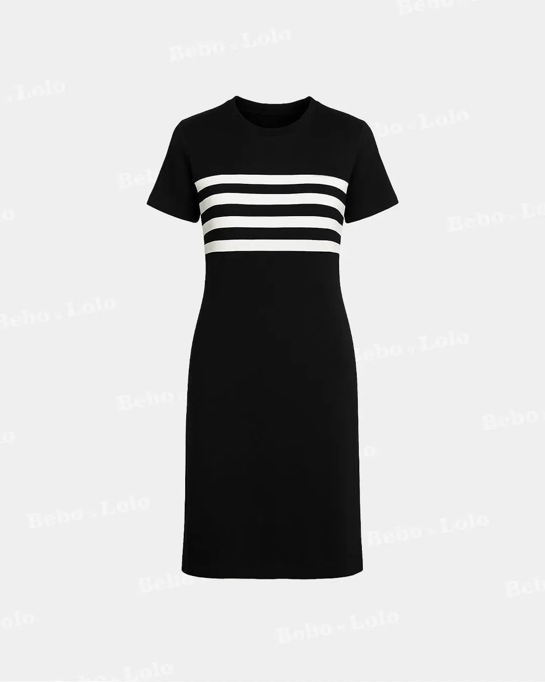 Casual Knitted Dress - bebonlolo