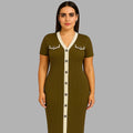Korean Style Maxi Dress - bebonlolo