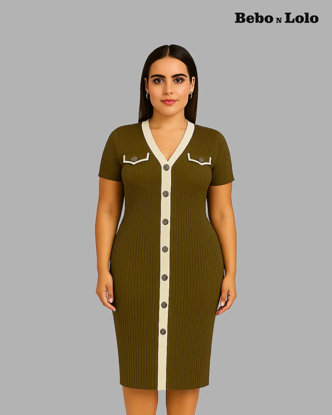 Korean Style Maxi Dress - bebonlolo