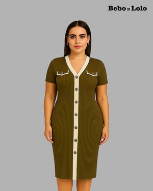 Korean Style Maxi Dress - bebonlolo