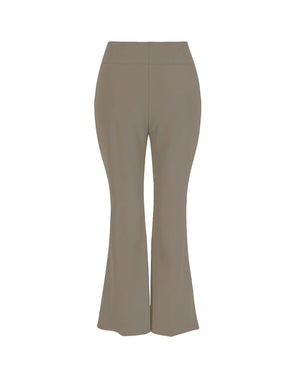 Khaki pants on a white background