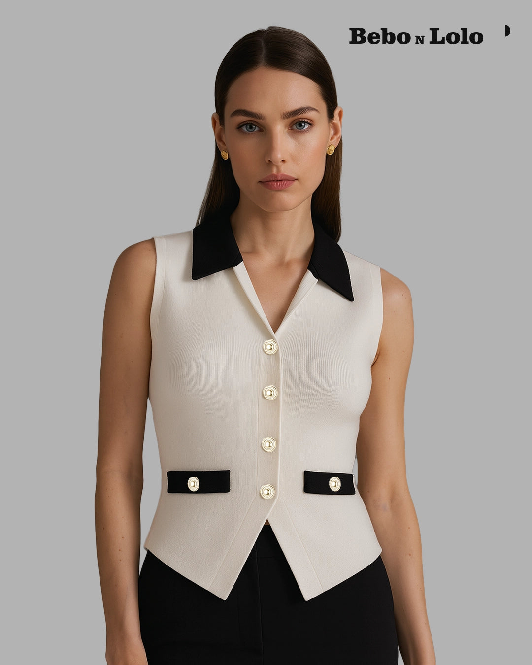Straight Shirt Waistcoat - bebonlolo
