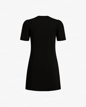 Mini Pearl Bow Dress - bebonlolo