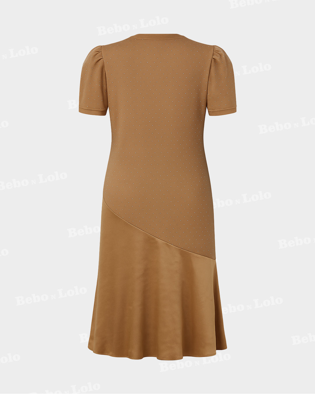 Sequin Flare Midi Dress - bebonlolo