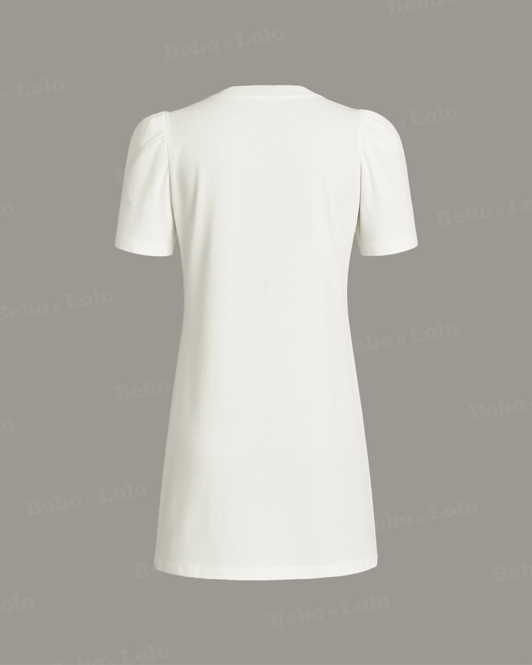 Silk Bow Mini Dress - bebonlolo