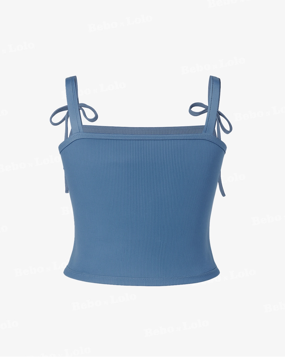 Bella Bow-Tie Ribbed Top