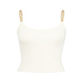 Bold chain crop top