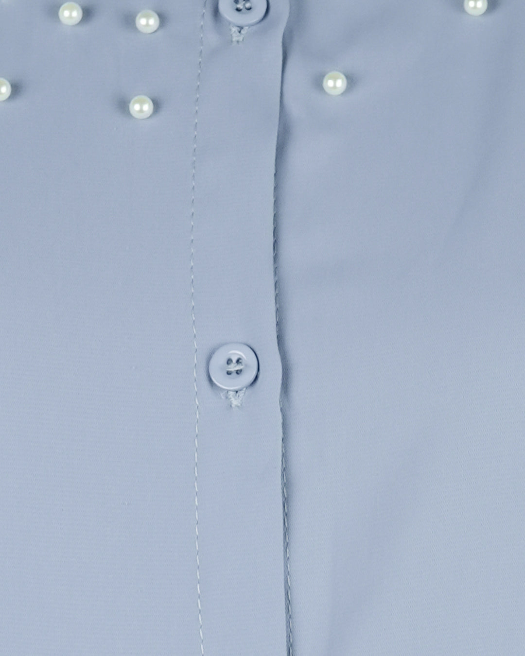 Pearl Shoulder Plus Size Shirt