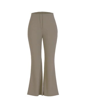 Beige pants on a white background
