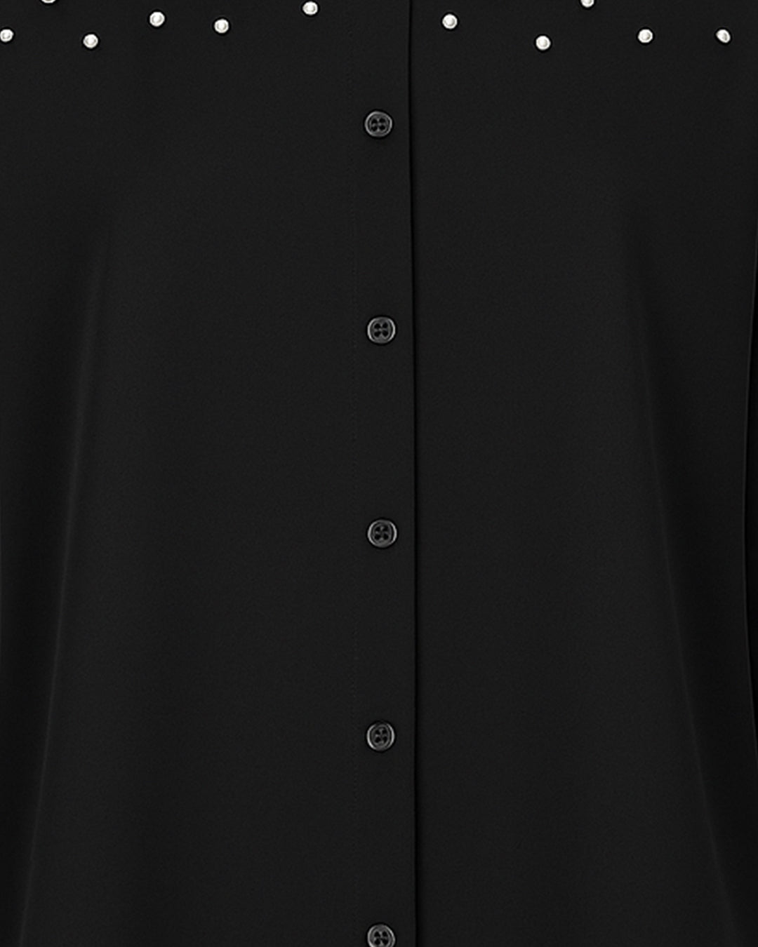 Pearl Shoulder Plus Size Shirt