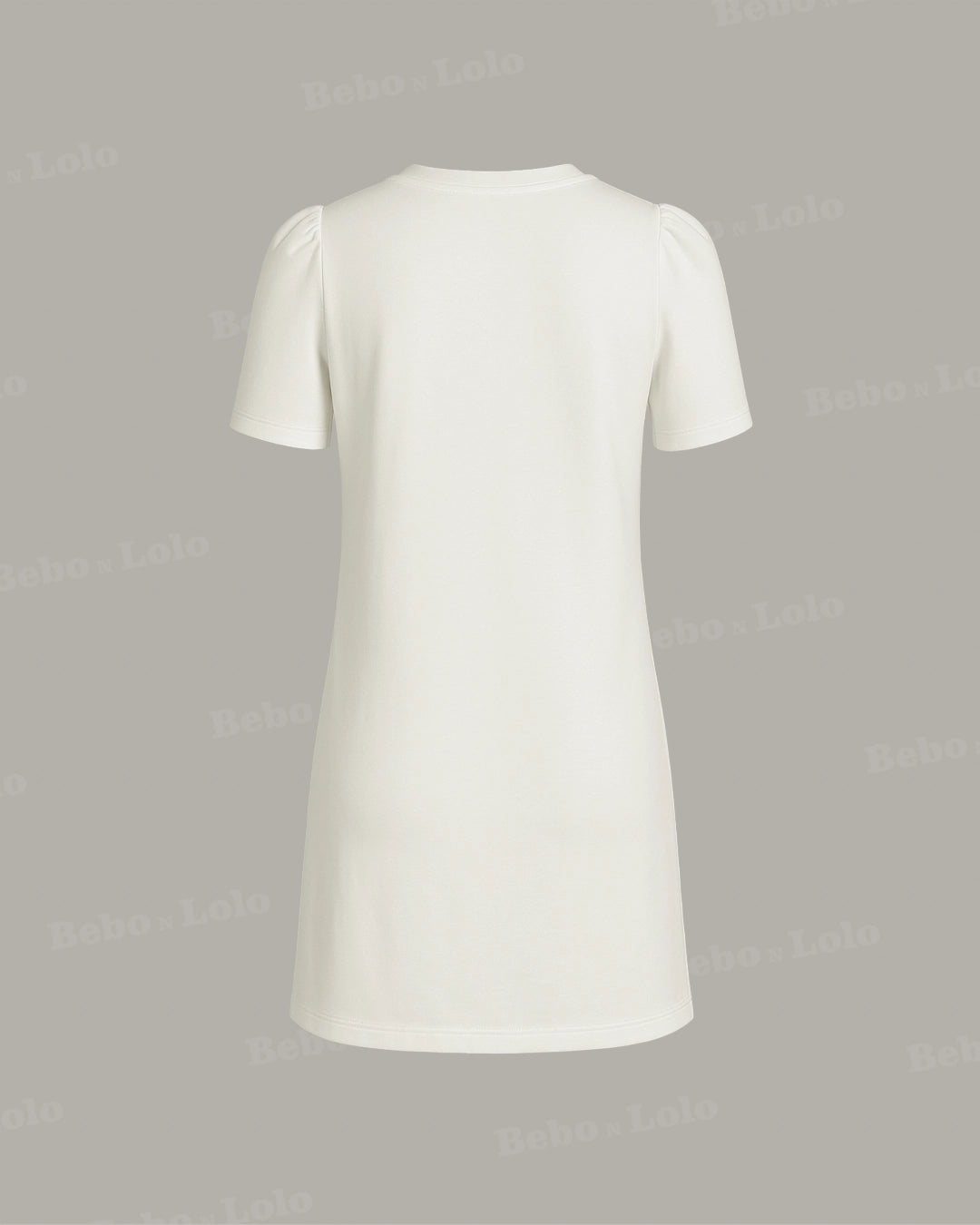 Embellished Mini Dress - bebonlolo