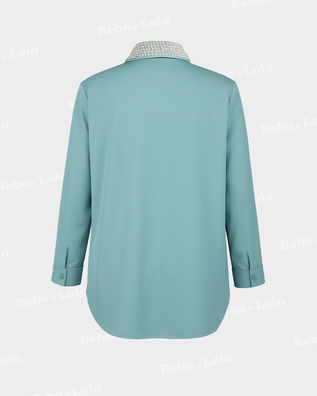 Heavy Studded Pearl Shirt