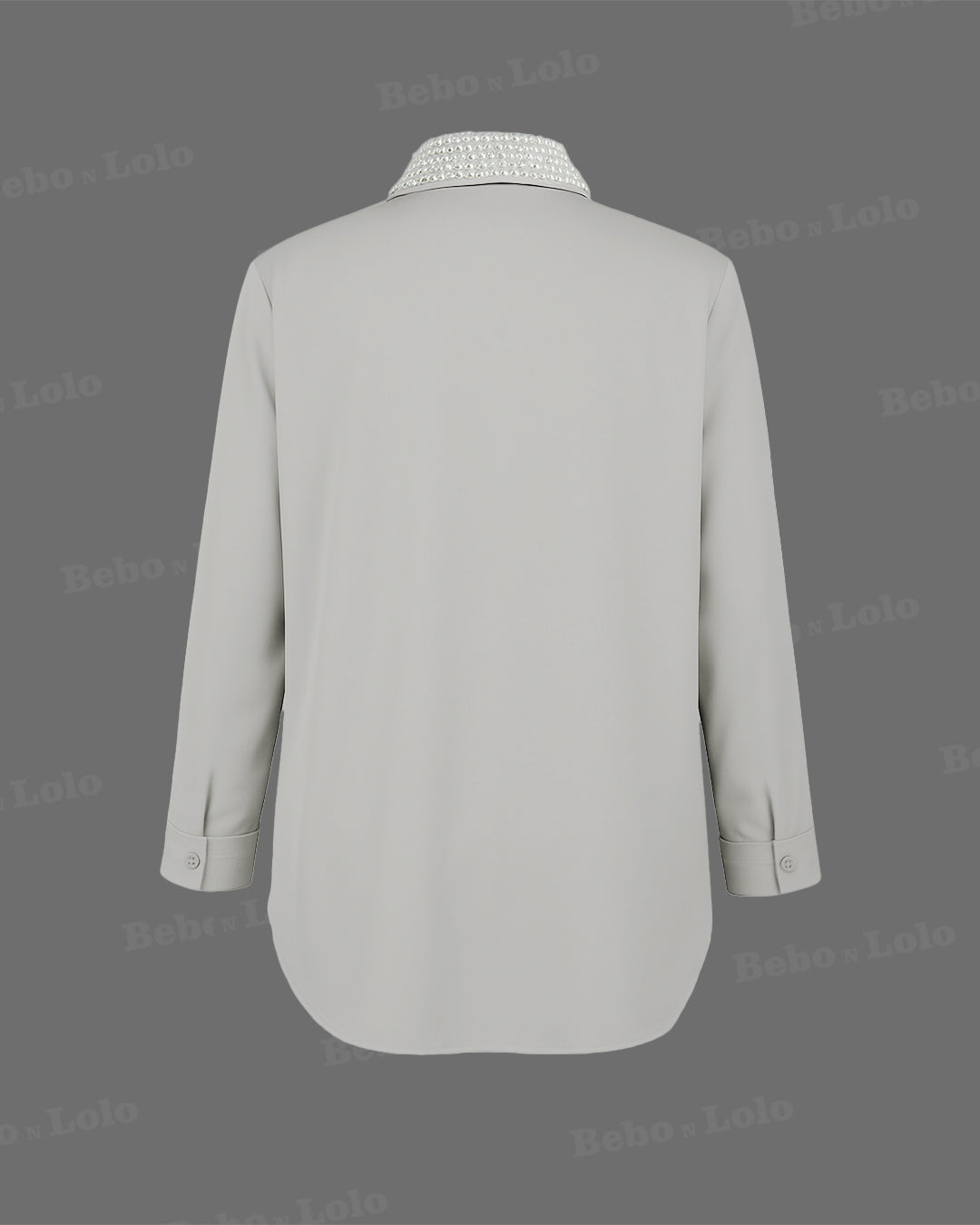 Heavy Studded Pearl Shirt