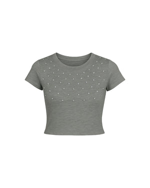 Rib crop top