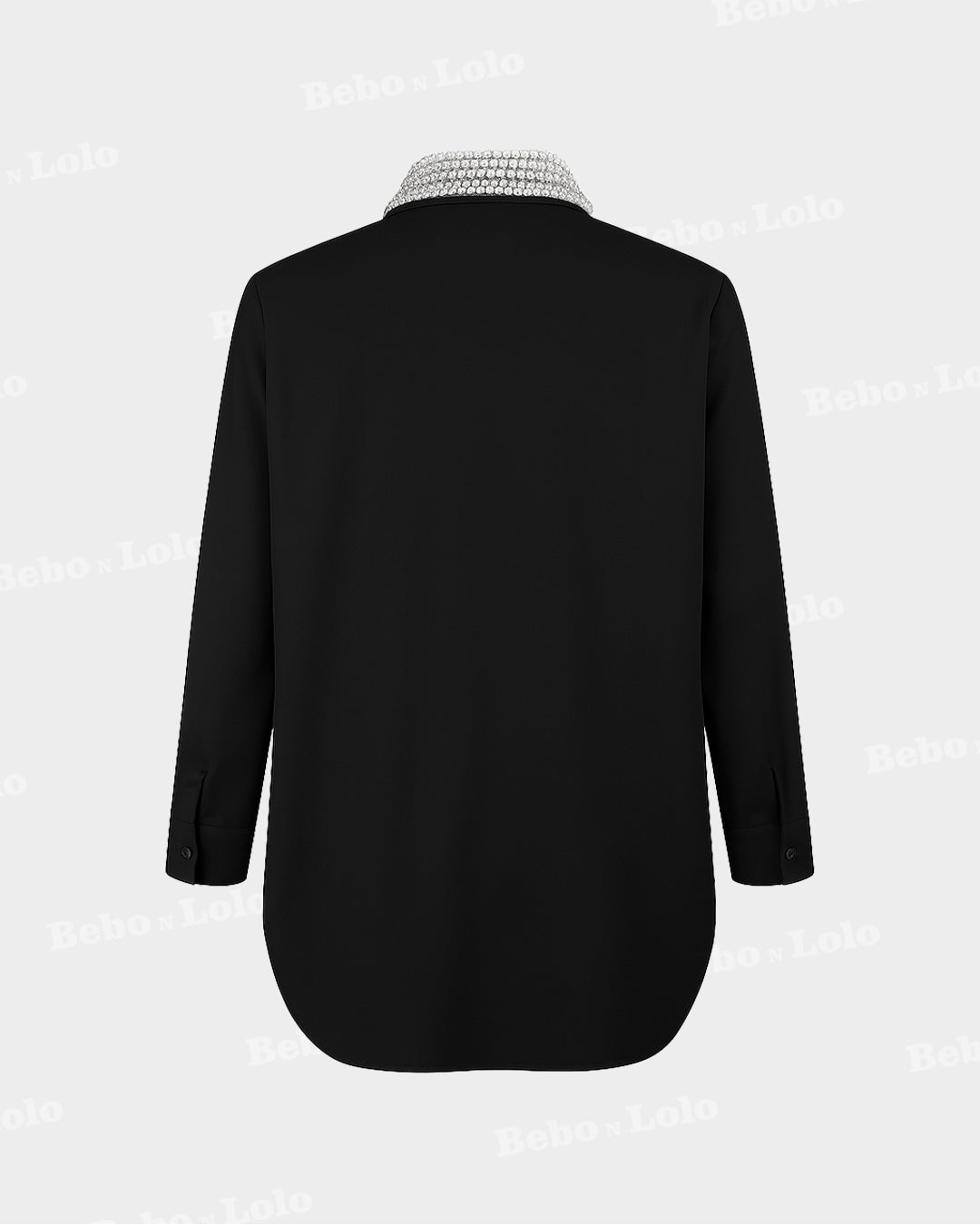 Heavy Studded Pearl Shirt