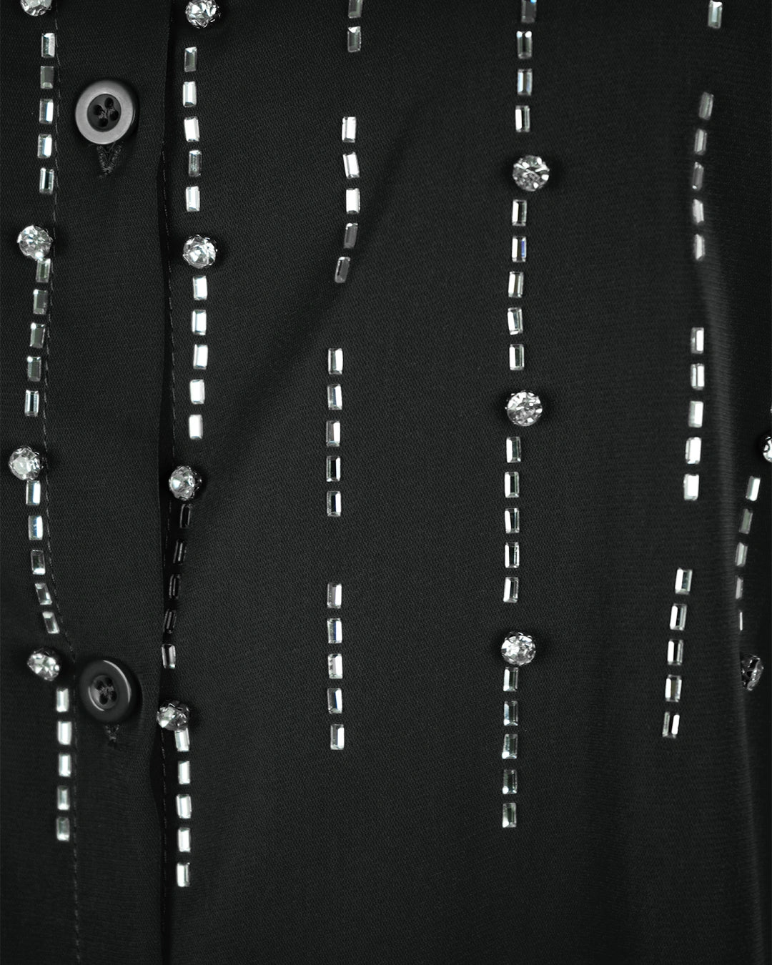 Crystal Line Drop Plus Size Shirt