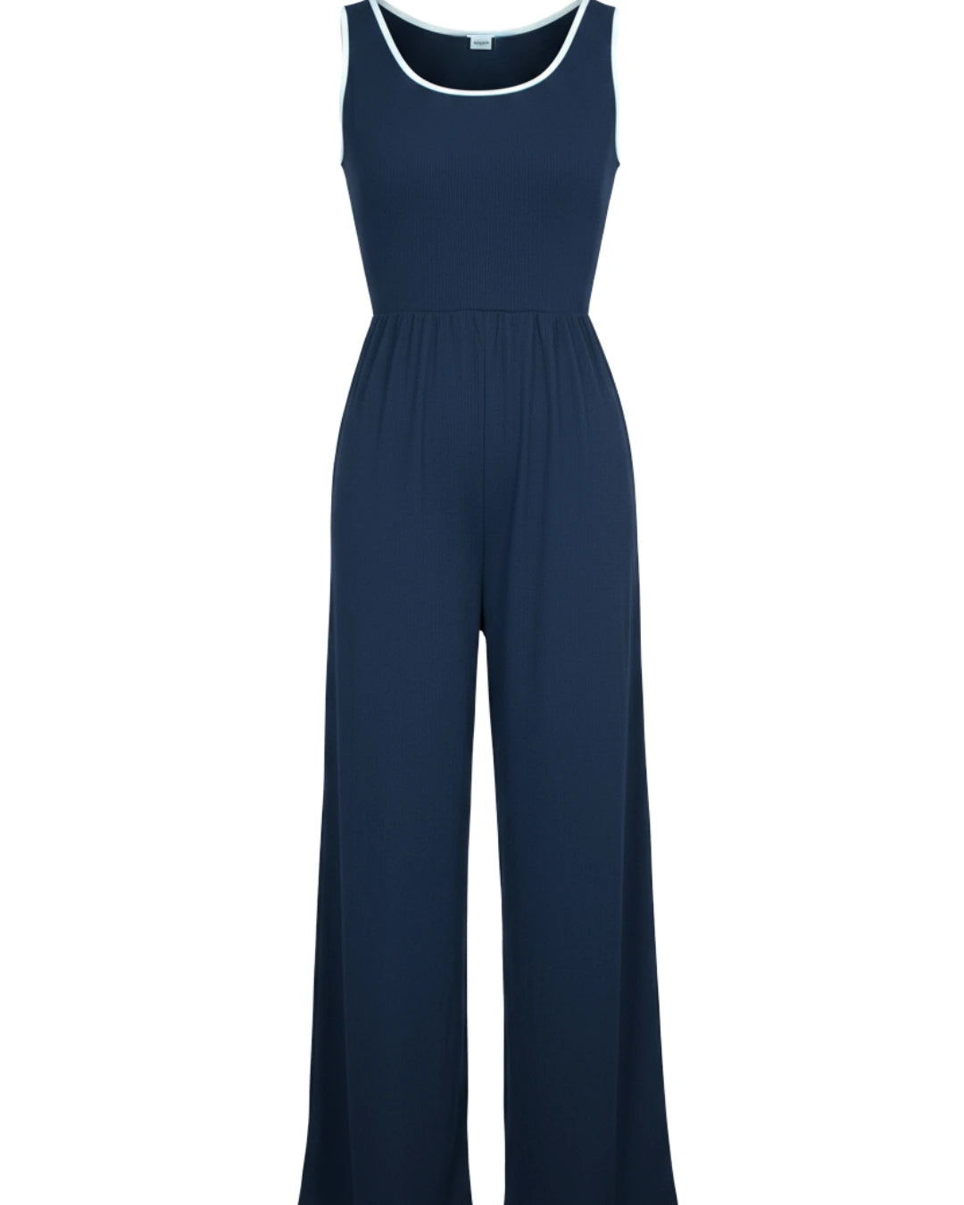 Women Round Neck Jumpsuit