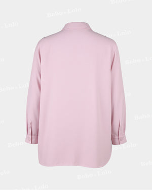 Heavy Crystal Studded Shirt