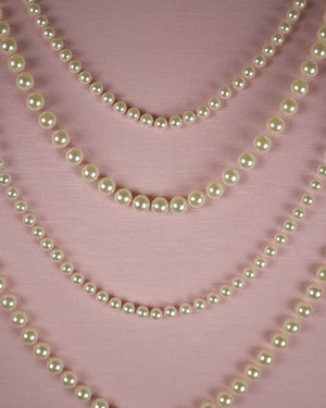 Pearl Layered Mini Dress