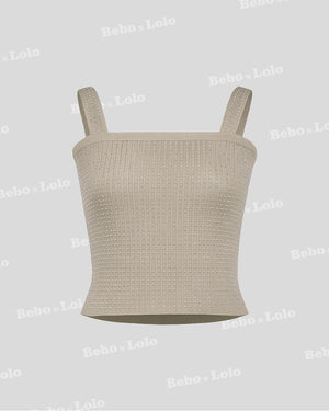 Crystal tank top