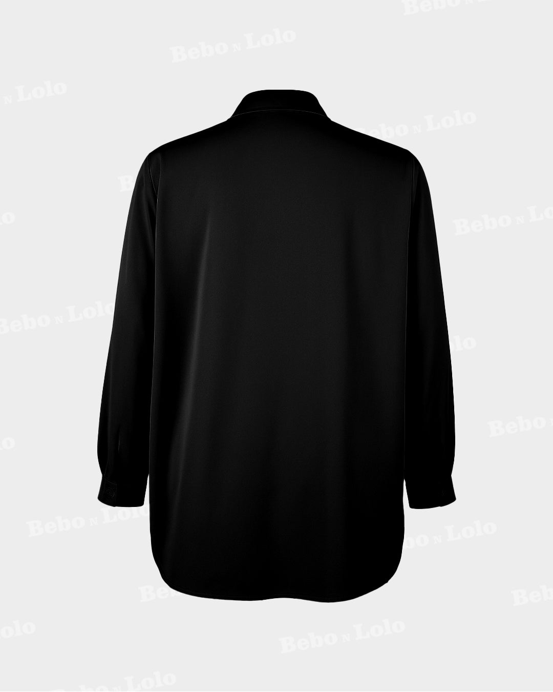 Pearl Embellished Plus Size Shirt