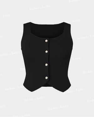 Waistcoat with Front Button