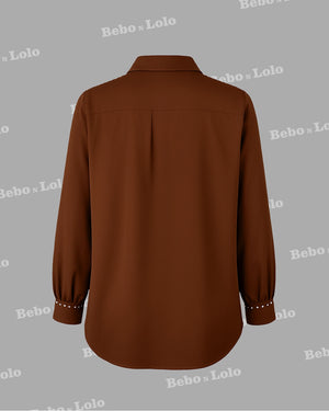 Studded Plus Size Shirt 
