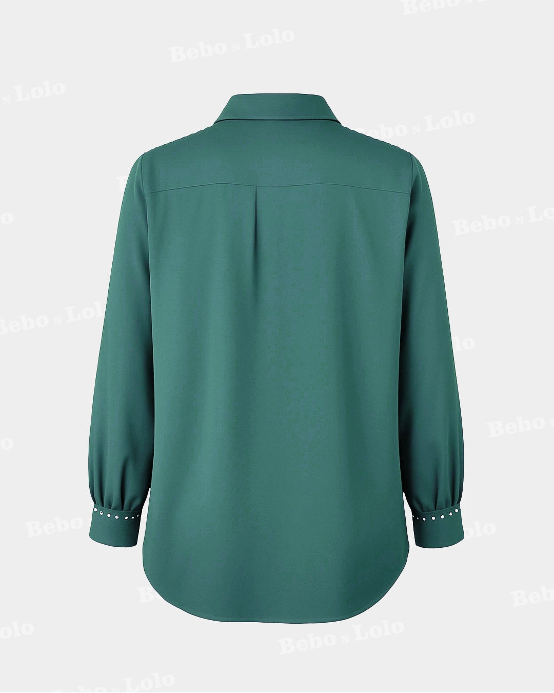 Studded Plus Size Shirt - bebonlolo