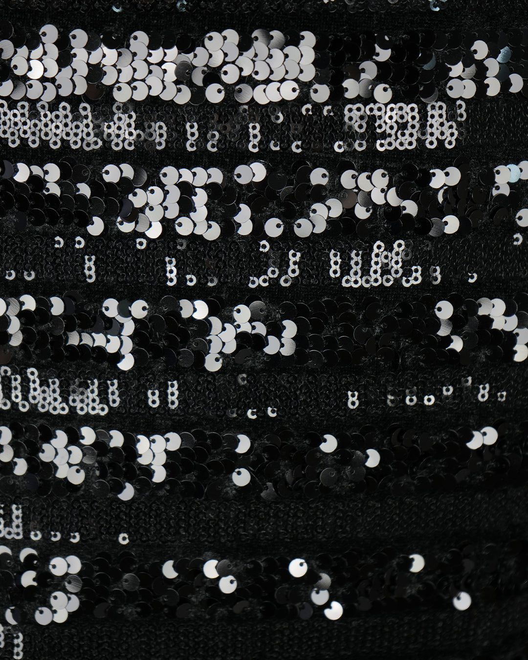 Black sabine sequin mini skirt