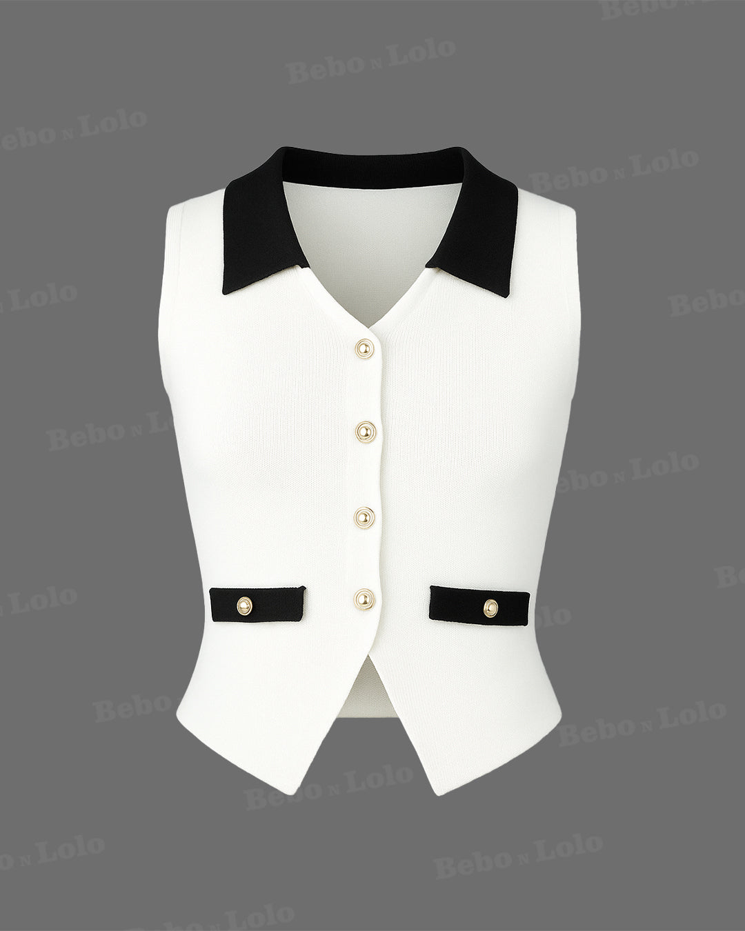 Straight Shirt Waistcoat - bebonlolo