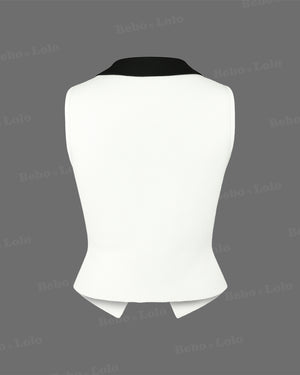 Straight Shirt Waistcoat - bebonlolo