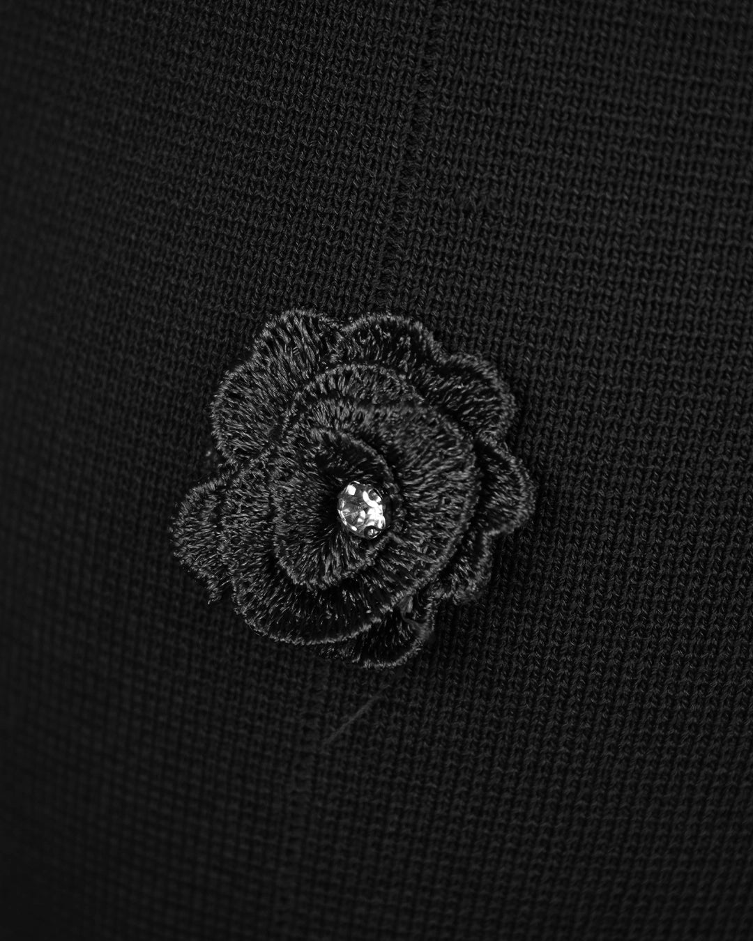 Luxe Waistcoat with Flower & Gold Button