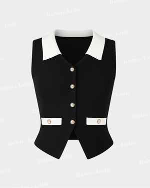 Straight Shirt Waistcoat - bebonlolo
