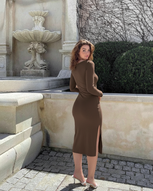 Women Bodycon Midi/Calf Length Dress