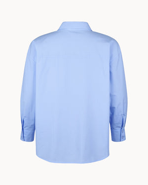 Light blue shirt on a white background