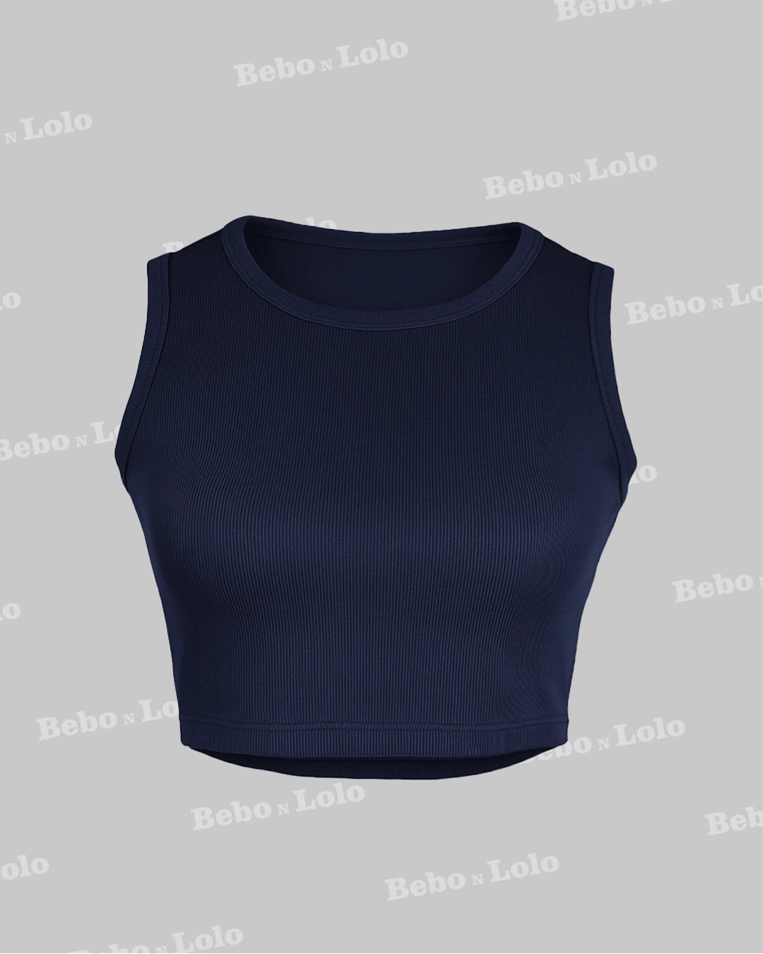Ribbed vest top