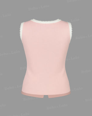 Waistcoat with Big Fancy Buttons
