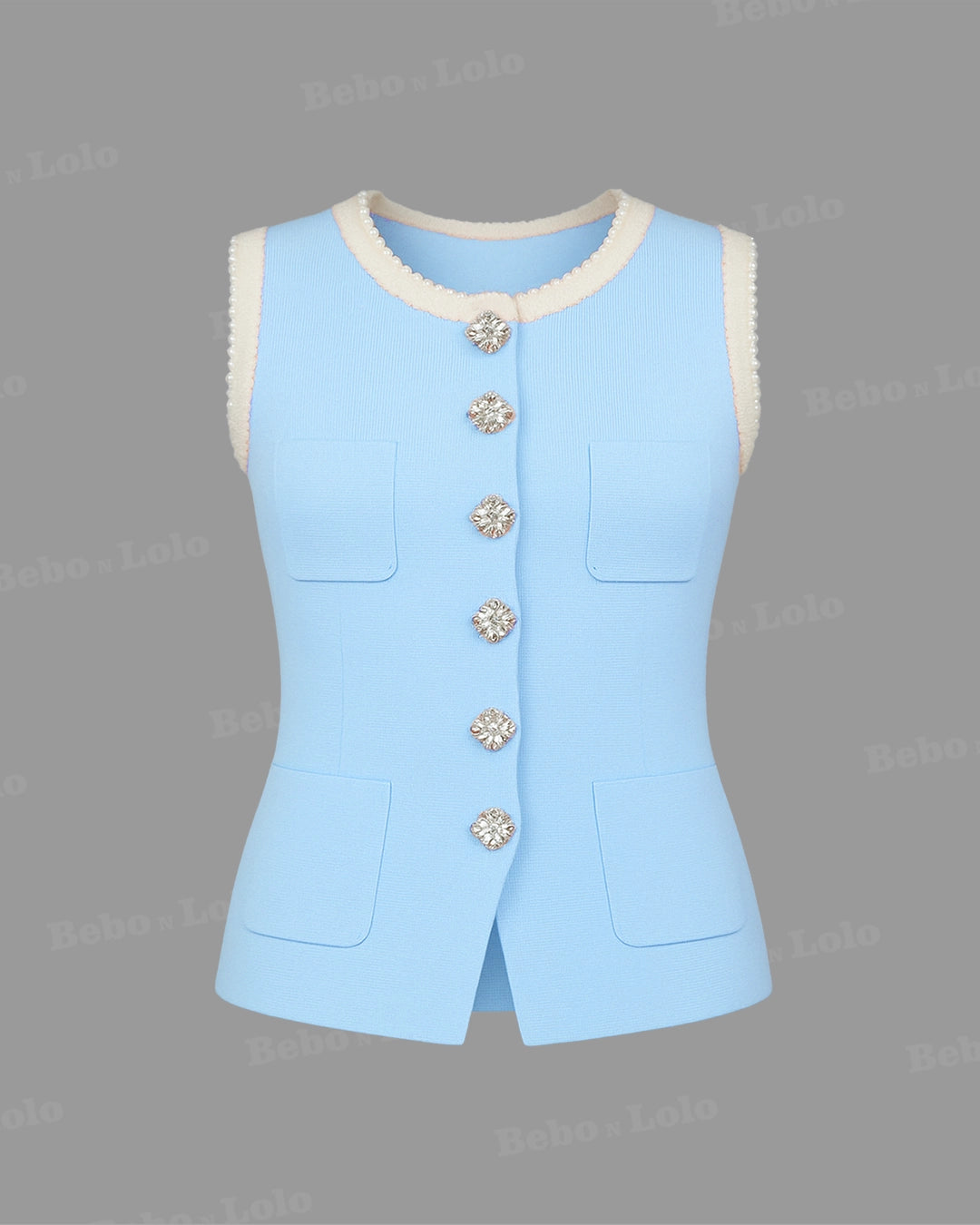 Waistcoat with Big Fancy Buttons