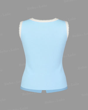 Waistcoat with Big Fancy Buttons