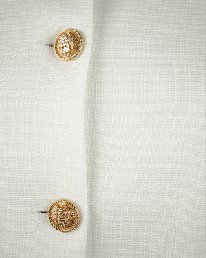 Fine - knit blazer