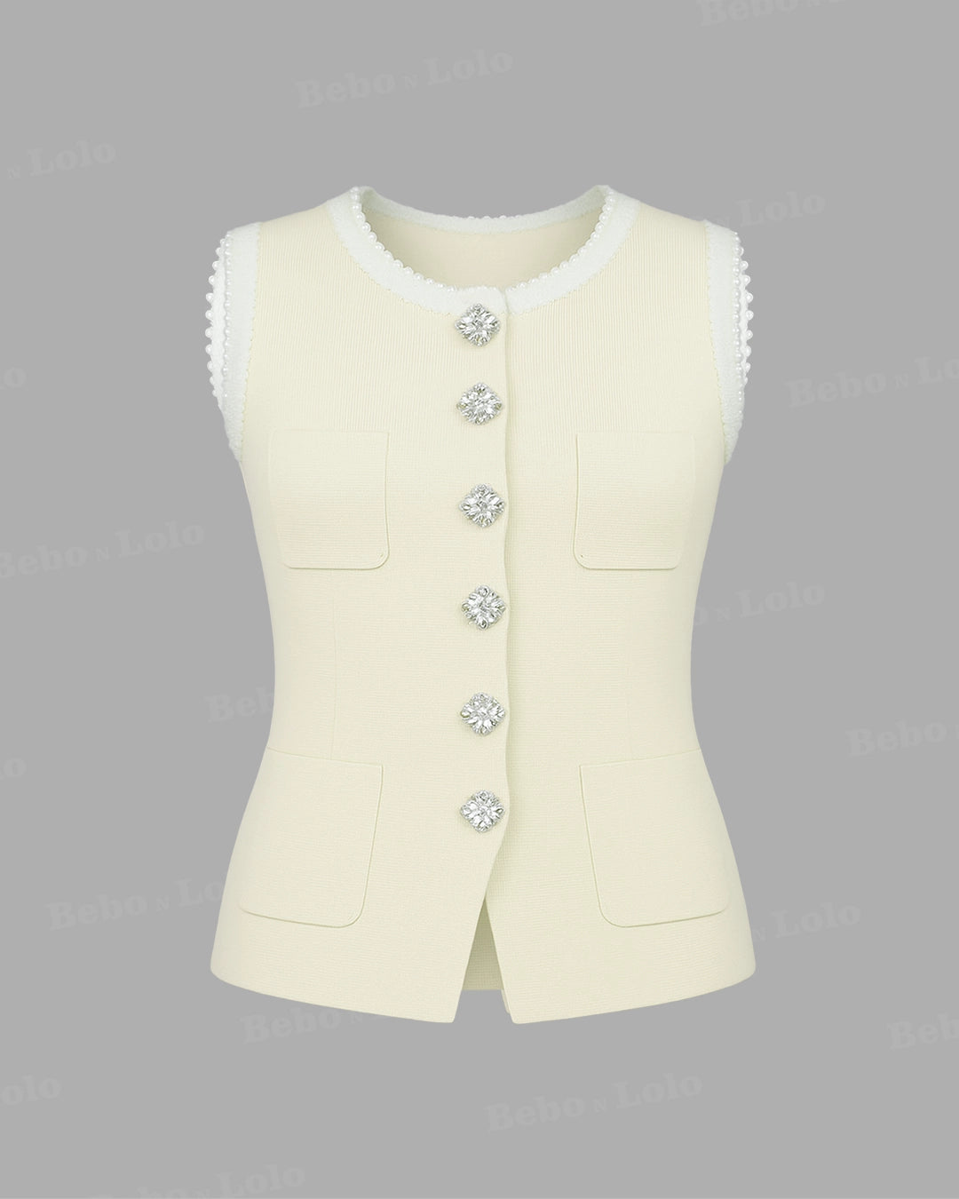 Waistcoat with Big Fancy Buttons