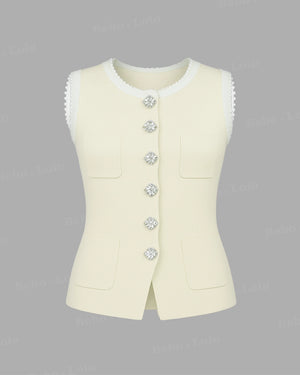 Waistcoat with Big Fancy Buttons