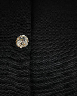 Fine - knit blazer