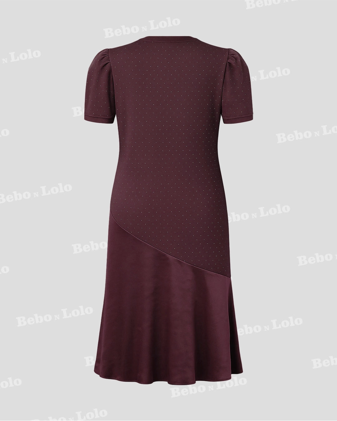 Sequin Flare Midi Dress - bebonlolo