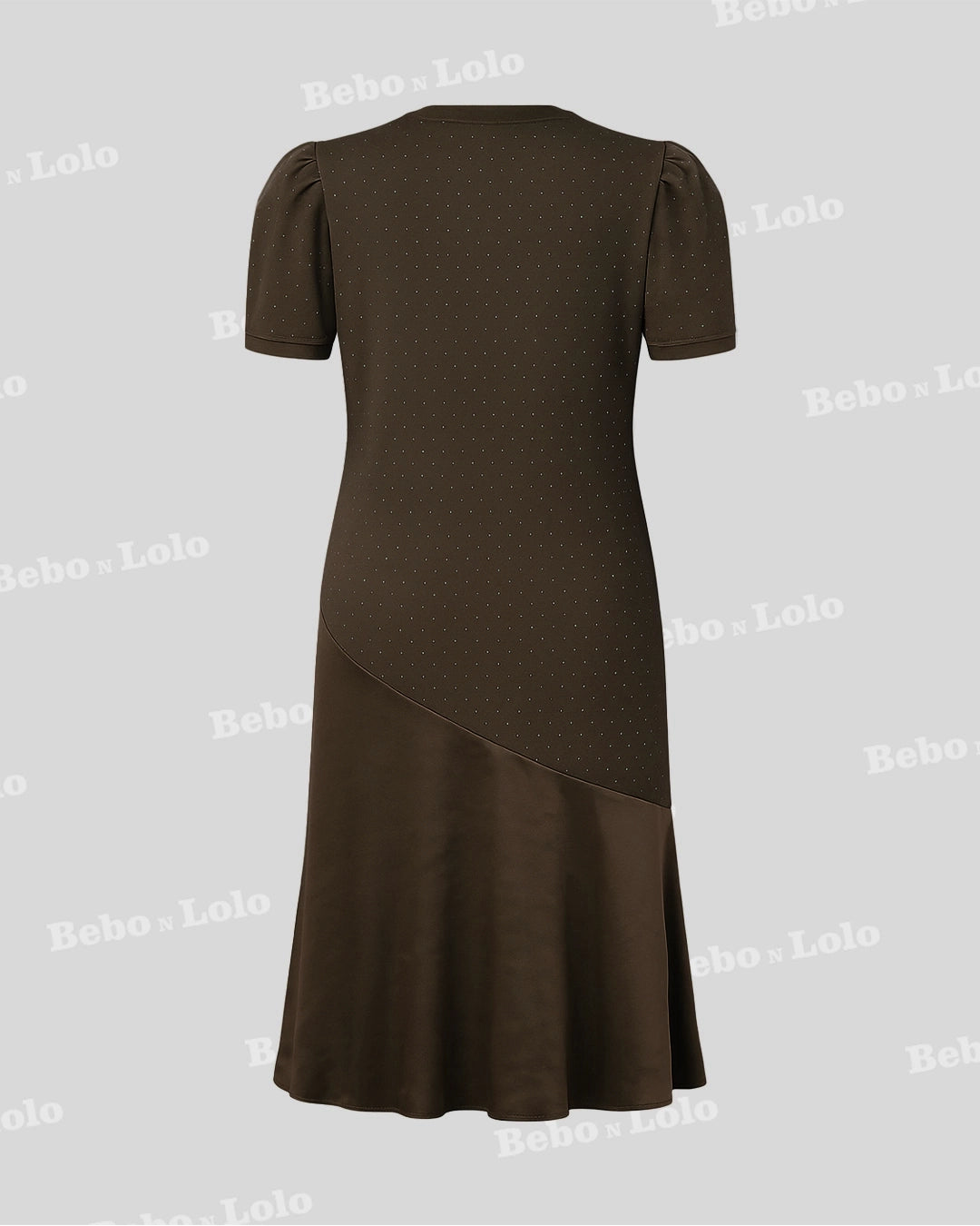 Sequin Flare Midi Dress - bebonlolo