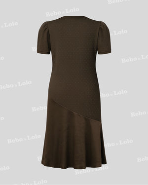 Sequin Flare Midi Dress - bebonlolo