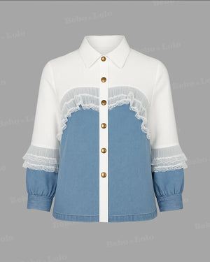 Celeste Luxe Panel Shirt