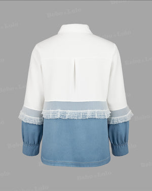 Celeste Luxe Panel Shirt
