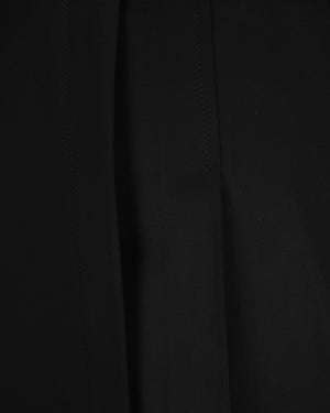 High waist pleated short skirt